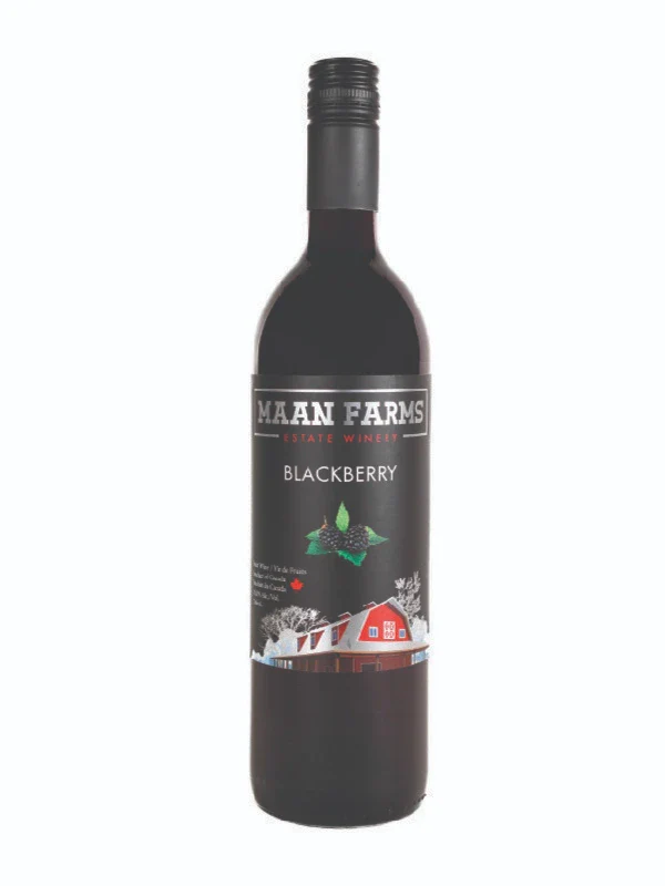 MAAN FARMS BLACKBERRY DRY 750ML @ Deerfoot Meadows [1031794]