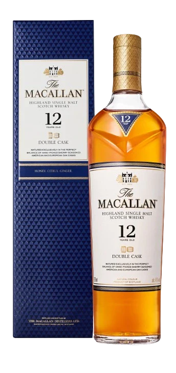 MACALLAN 12YR DOUBLE CASK SINGLE MALT SCOTCH WHISKY 750ML @ Saskatoon [1003005]