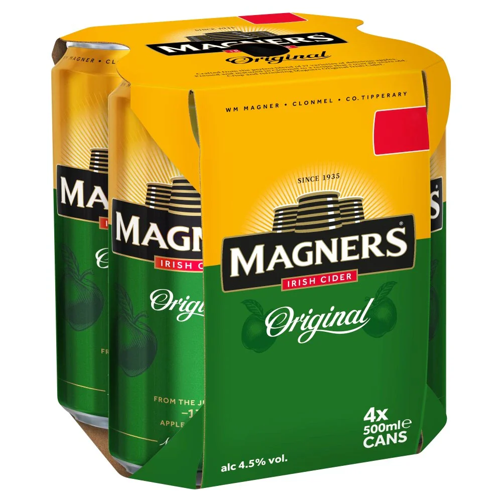 MAGNERS ORIGINAL IRISH CIDER 500ML 4PK CAN @ Saskatoon [1000991]