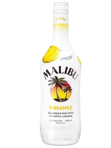 MALIBU PINEAPPLE RUM 750ML @ MacTaggart [1016407]