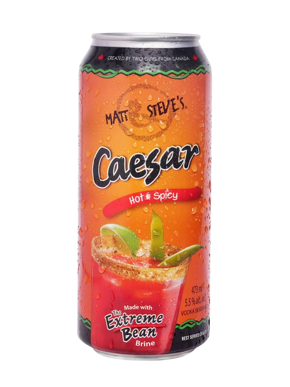 MATT & STEVES CAESAR HOT & SPICY 473ML CAN @ MacTaggart [1027994]