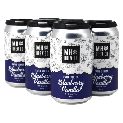 MEDICINE HAT BLUEBERRY VANILLA 355ML 6PK CAN @ MacTaggart [1023970]