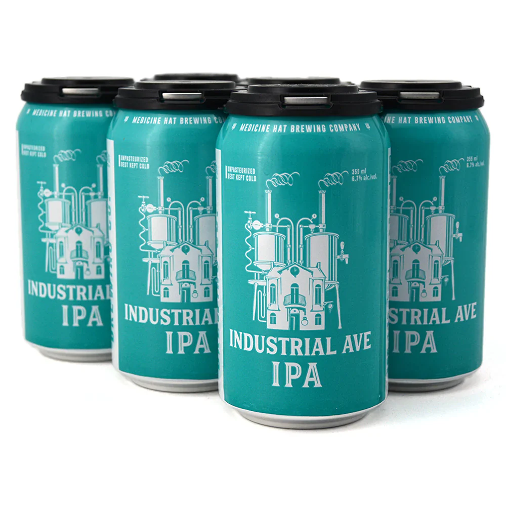 MEDICINE HAT INDUSTRIAL AVE IPA 355ML 6PK CAN @ Saskatoon [1003001]
