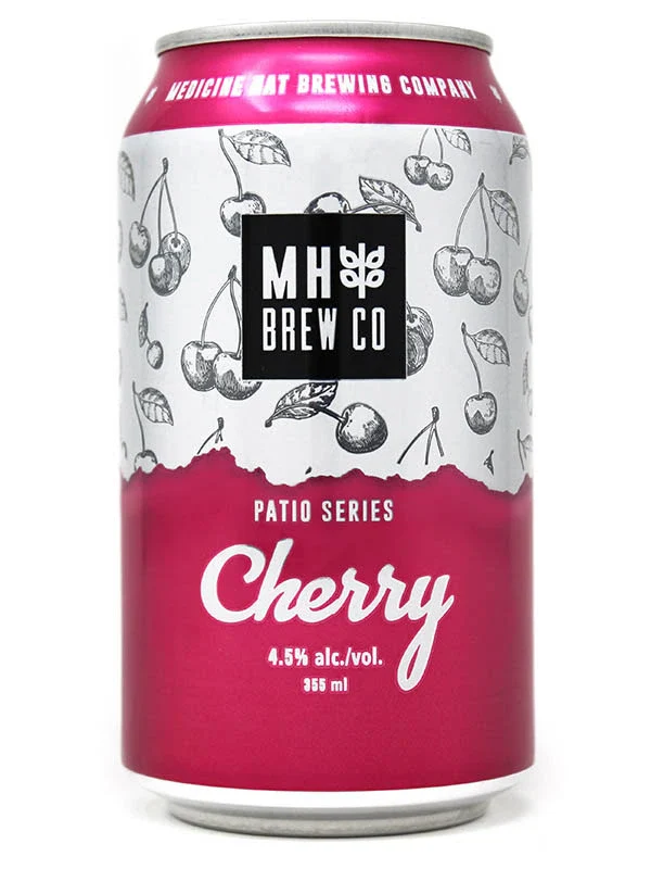 MEDICINE HAT PATIO TART CHERRY 355ML 6PK CAN @ Deerfoot Meadows [1004765]