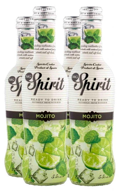 MG SPIRIT MOJITO 275ML 4PK BT @ MacTaggart [1025543]