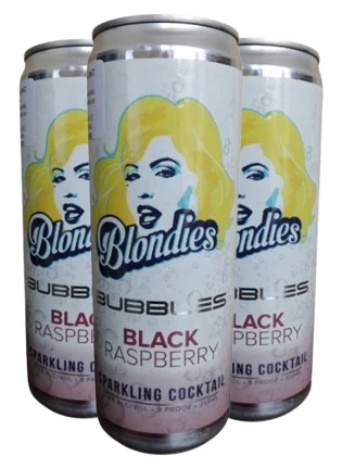 MID OAK BLONDIES BLACK RASPBERRY 355ML 4PK CAN @ MacTaggart [1038749]