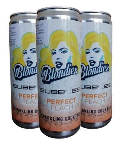 MID OAK BLONDIES PERFECT PEACH 355ML 4PK CAN @ MacTaggart [1038751]