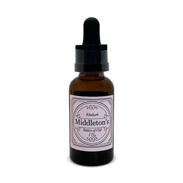 MIDDLETONS BITTERS RHUBARB 1OZ @ Deerfoot Meadows [1038865]