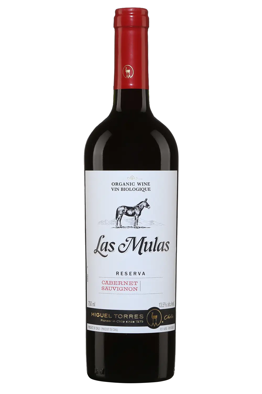 MIGUEL TORRES LAS MULAS ORGANIC CABERNET SAUVIGNON 750ML @ Saskatoon [1008311]