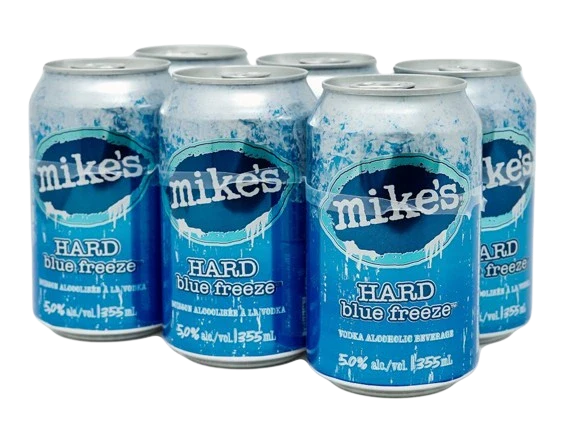 MIKES HARD BLUE FREEZE 355ML 6PK CAN @ MacTaggart [1023854]