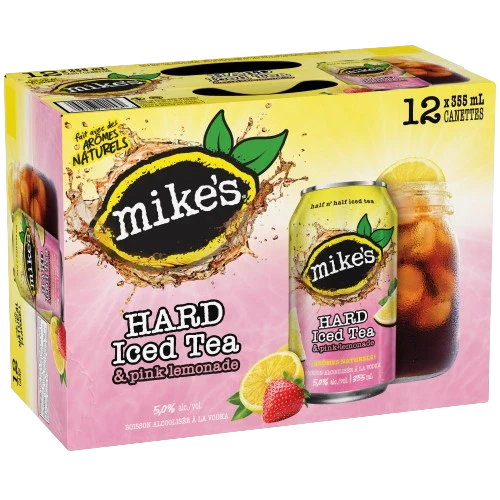 MIKES HARD ICED TEA & PINK LEMONADE 355ML 12PK CAN @ Deerfoot Meadows [1051355]