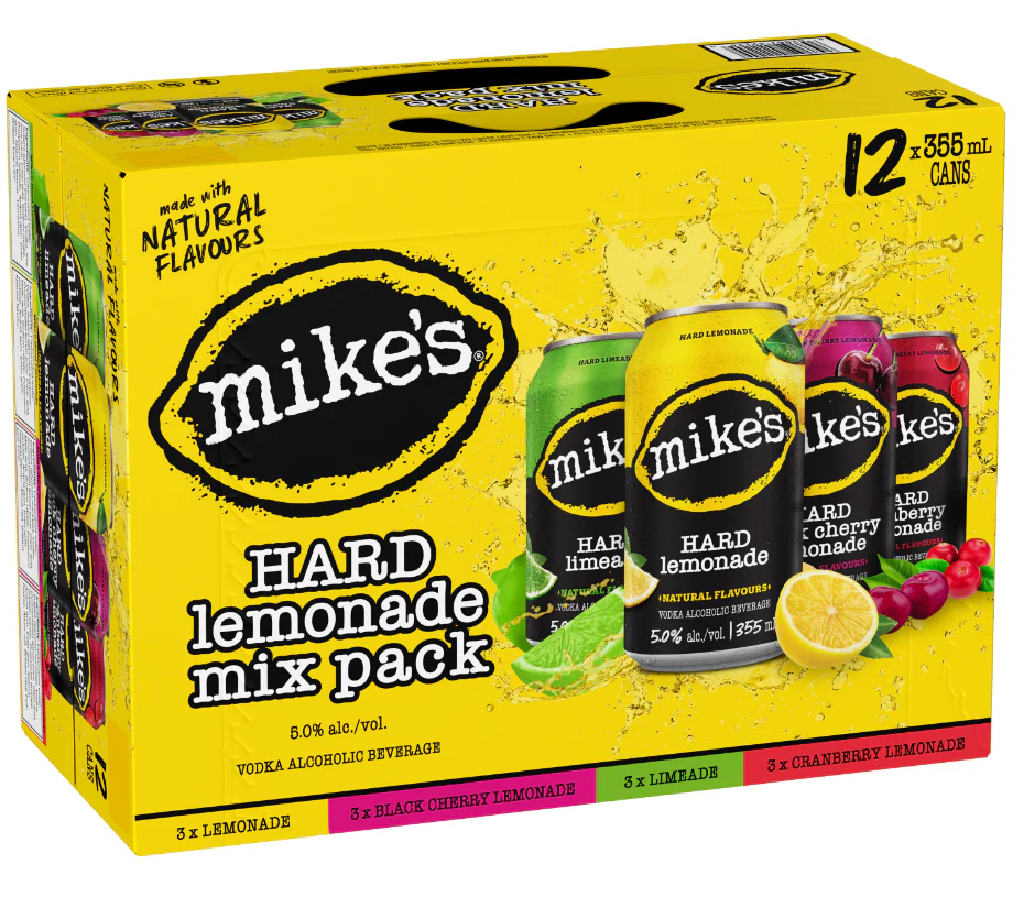 MIKES HARD LEMONADE MIXER 355ML 12PK CAN @ MacTaggart [1002754]