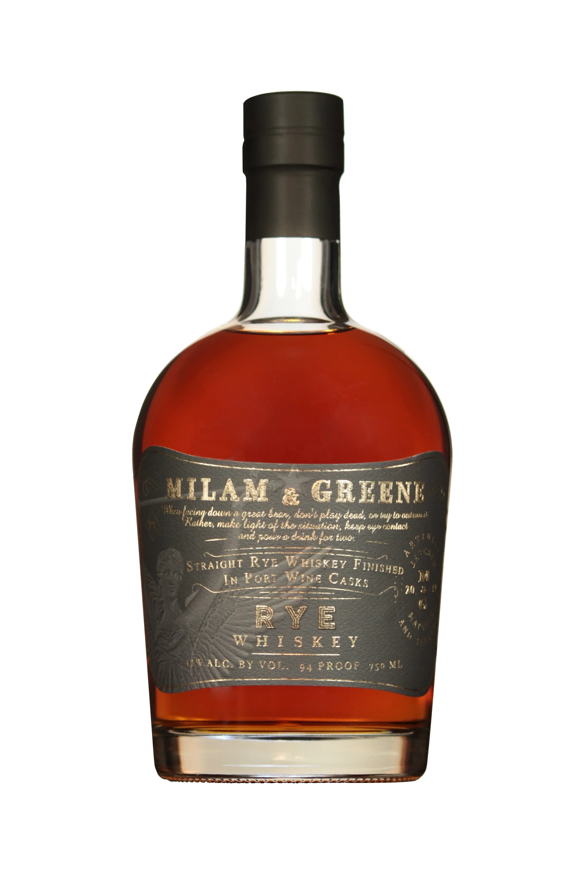 MILAM & GREEN RYE WHISKEY PORT FINISH 750ML @ MacTaggart [1039181]
