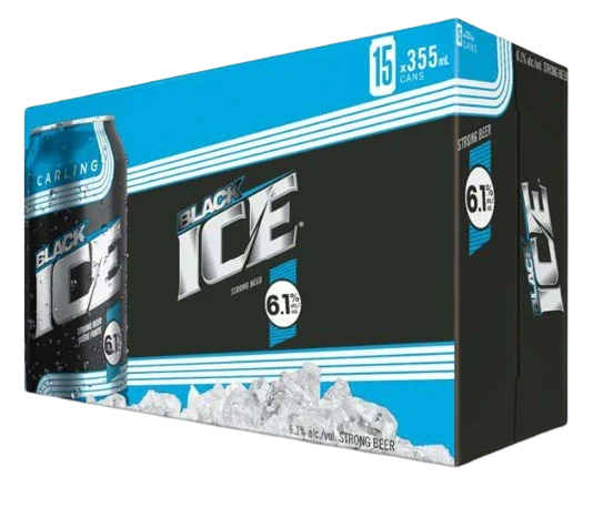 MOLSON BLACK ICE 355ML 15PK CAN @ Deerfoot Meadows [1004187]