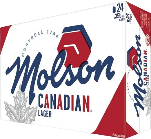 MOLSON CANADIAN 355ML 24PK CAN @ MacTaggart [1004163]