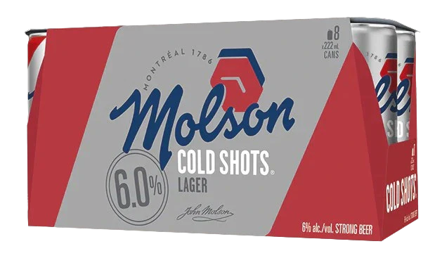 MOLSON COLD SHOTS 222ML 8PK CAN @ Saskatoon [1002871]
