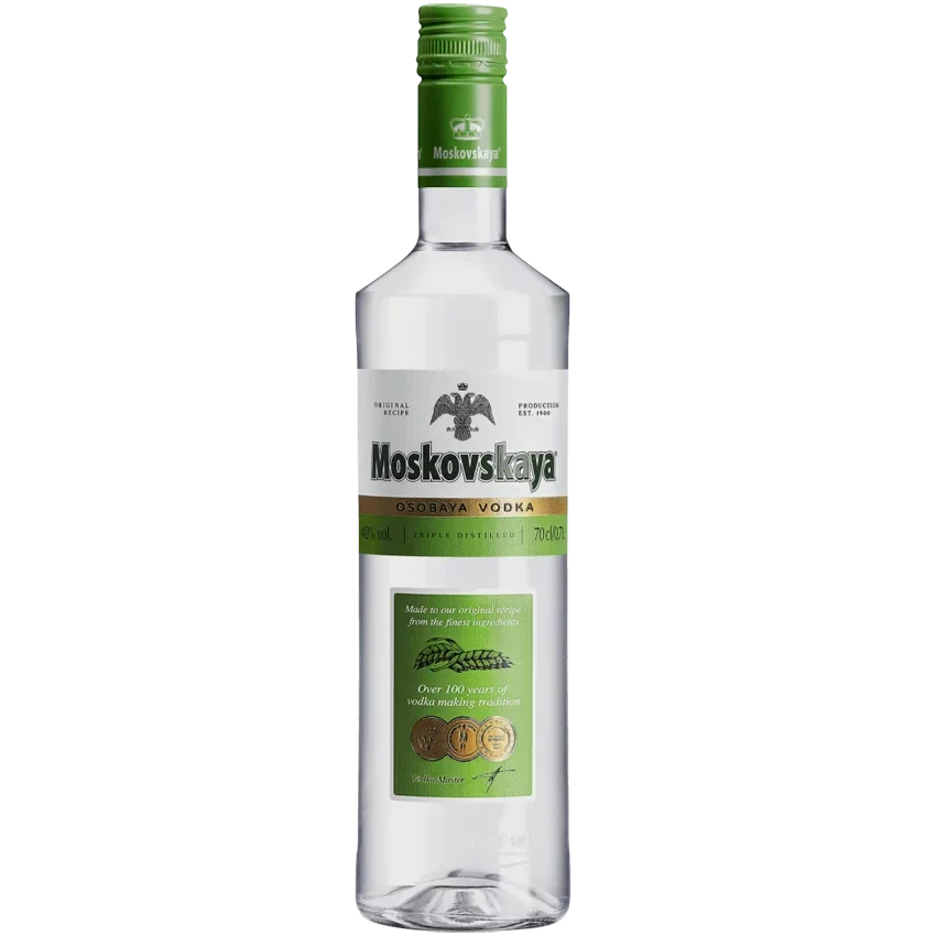 MOSKOVSKAYA OSOBAYA VODKA 750ML @ MacTaggart [1000765]