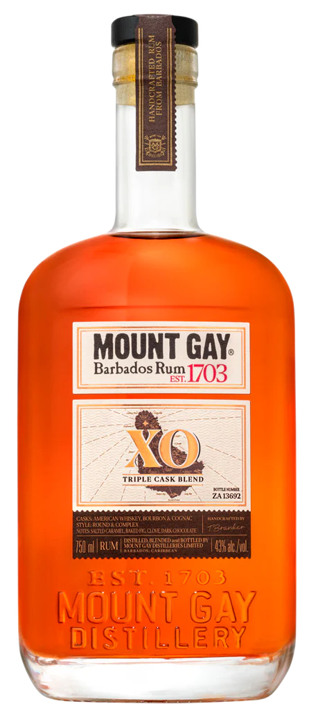 MOUNT GAY XO TRIPLE CASK BLEND RUM 750ML @ Windermere [1000763]
