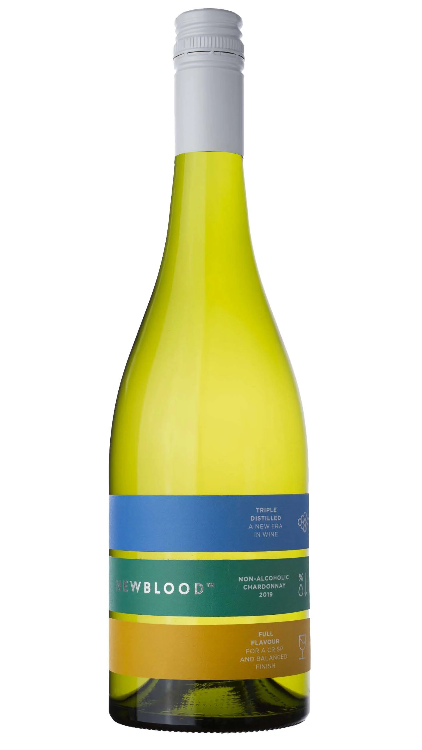 NEWBLOOD CHARDONNAY NON ALCOHOLIC WINE 750ML @ Deerfoot Meadows [1029779]