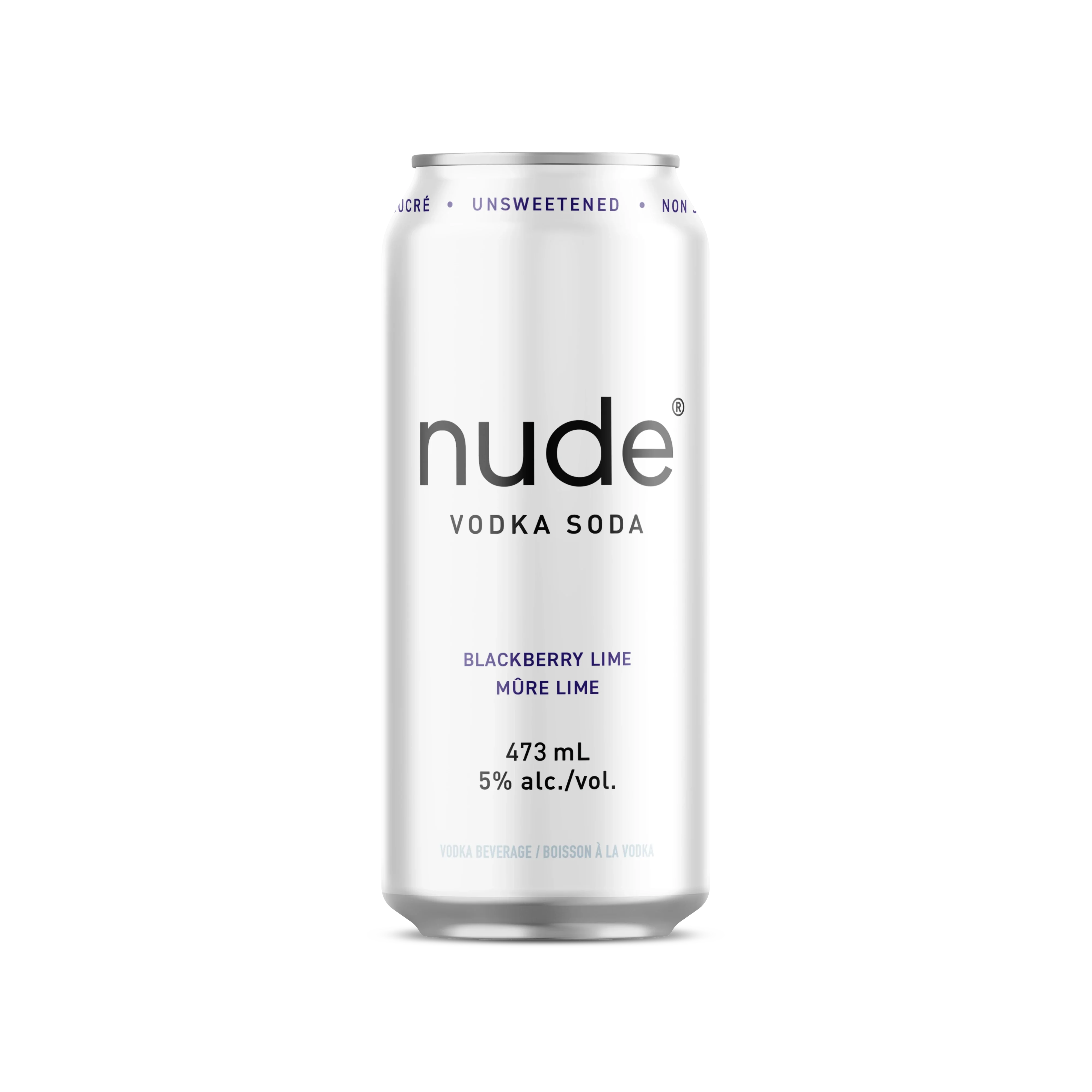 NUDE VODKA SODA BLACKBERRY LIME 473ML CAN @ Deerfoot Meadows [1056372]