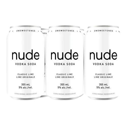 NUDE VODKA SODA LIME 355ML 6PK CAN @ MacTaggart [1007489]