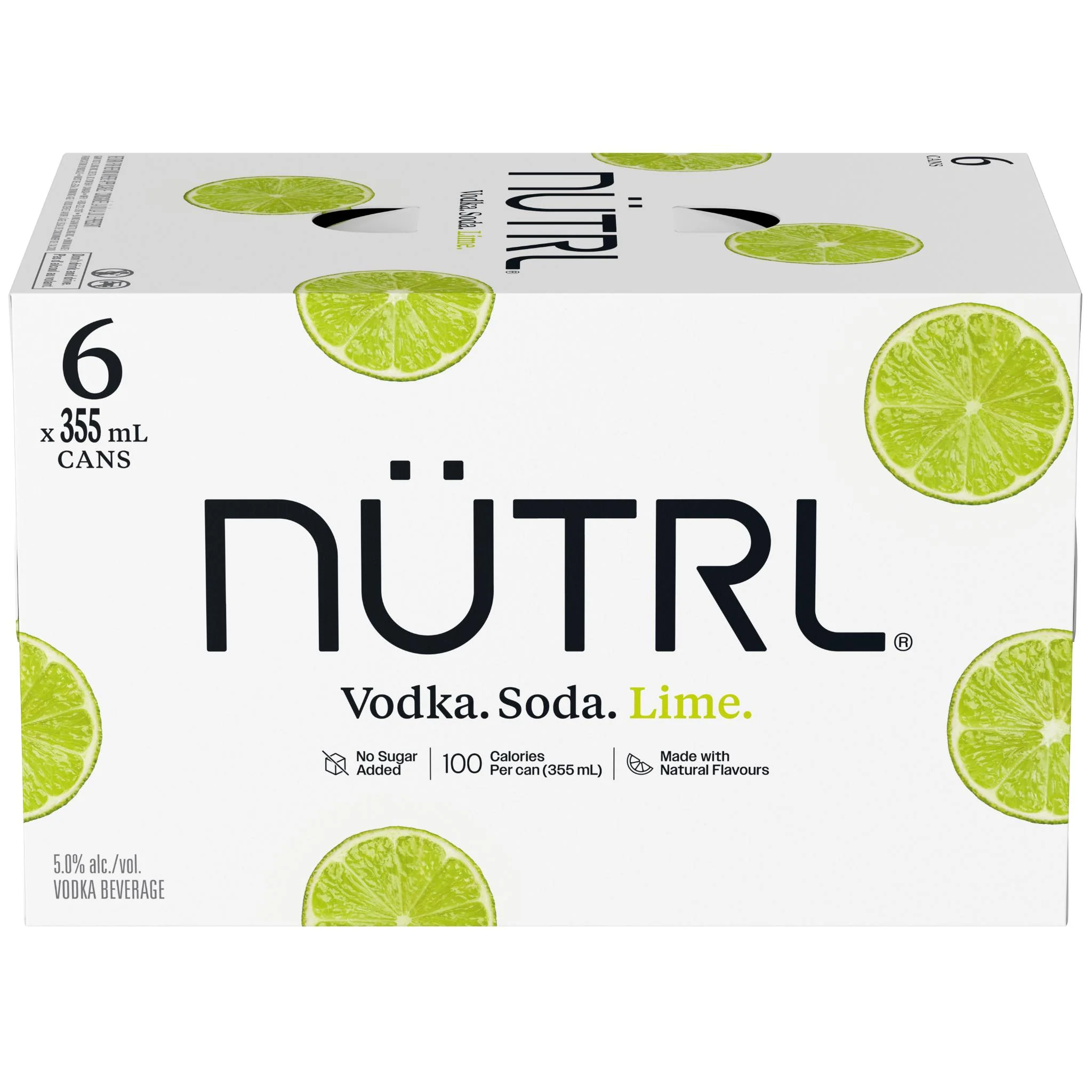 NUTRL VODKA SODA LIME 355ML 6PK CAN @ MacTaggart [1008335]