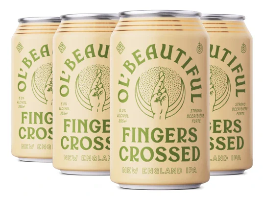 OL BEAUTIFUL FINGERS CROSSED NEW ENGLAND IPA 355ML 6PK CAN @ Saskatoon [1056599]