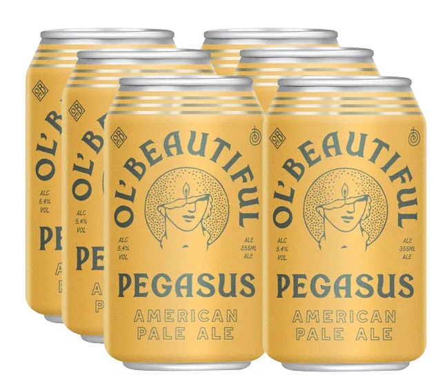 OL BEAUTIFUL PEGASUS AMERICAN PALE ALE 355ML 6PK CAN @ Deerfoot Meadows [1024150]