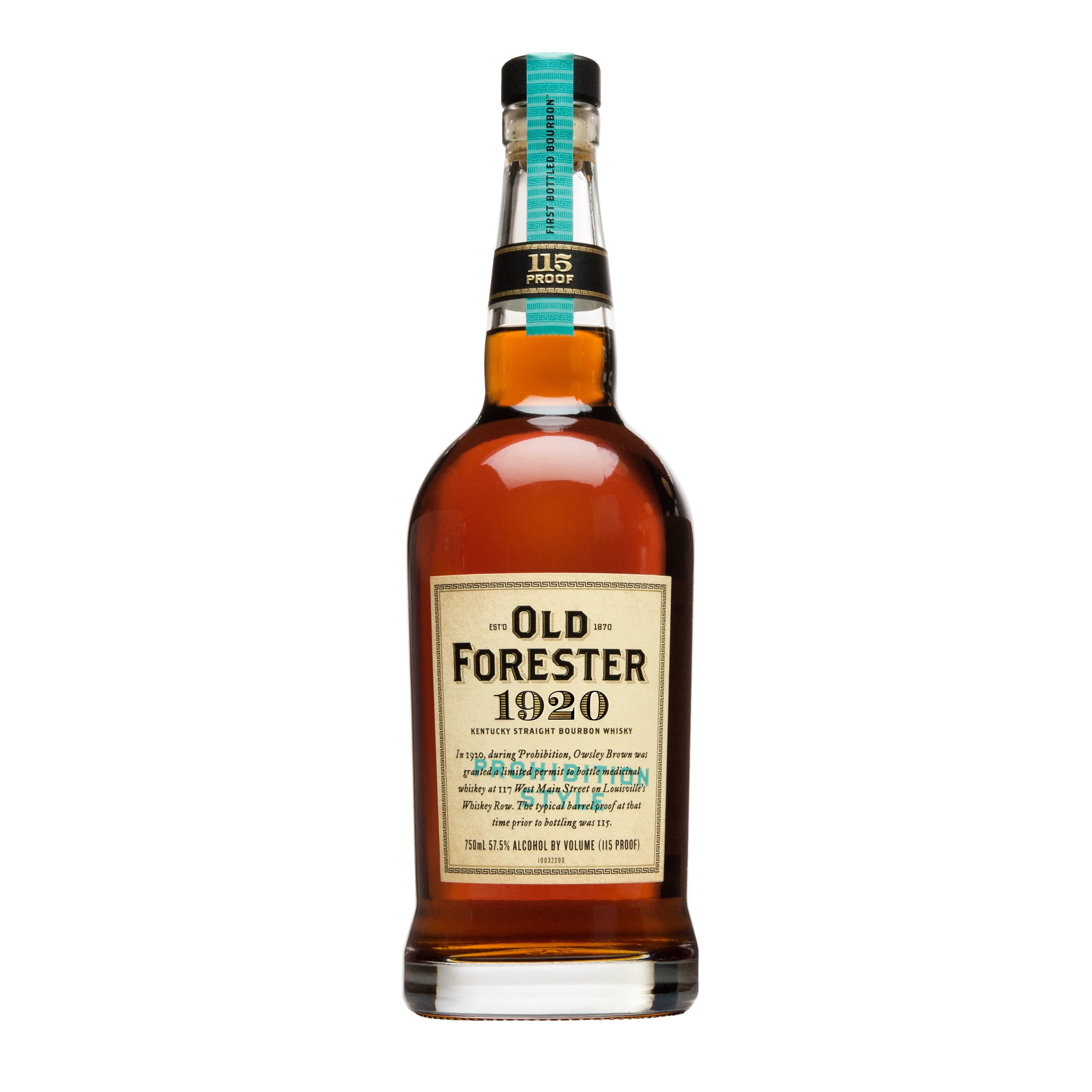 OLD FORESTER WHISKEY ROW 1920 BOURBON 750ML @ MacTaggart [1017110]