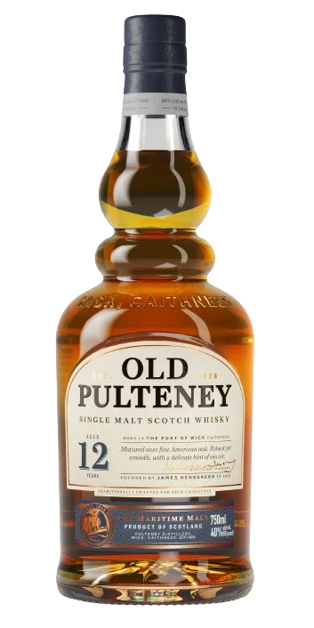 OLD PULTENEY 12YR SINGLE MALT SCOTCH 750ML @ Deerfoot Meadows [1000678]
