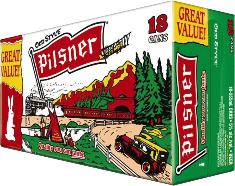 OLD STYLE PILSNER 355ML 18PK CAN @ Saskatoon [1060904]