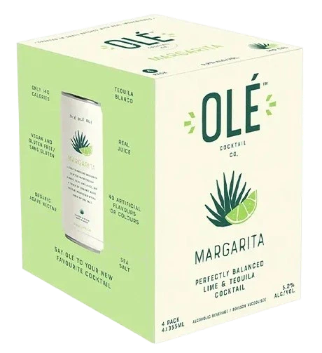 OLE COCKTAIL MARGARITA 355ML 4PK CAN @ Deerfoot Meadows [1039589]