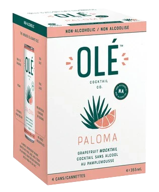 OLE COCKTAIL NON ALC PALOMA MOCKTAIL 355ML 4PK CAN @ MacTaggart [1050619]