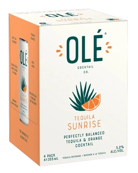 OLE COCKTAIL TEQUILA SUNRISE 355ML 4PK CAN @ Regina [1051896]