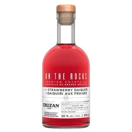 ON THE ROCKS CRUZAN STRAWBERRY DAIQUIRI 375ML @ Deerfoot Meadows [1051819]