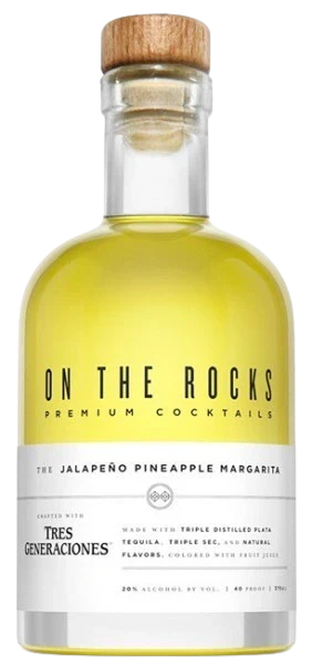 ON THE ROCKS JALAPENO PINEAPPLE MARGARITA 375ML @ MacTaggart [1048663]