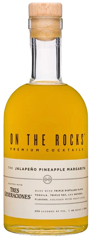 ON THE ROCKS JALAPENO PINEAPPLE MARGARITA 750ML @ MacTaggart [1048664]