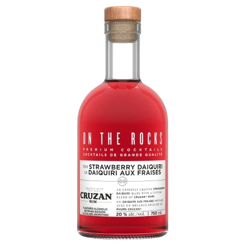ON THE ROCKS STRAWBERRY DAIQUIRI 750ML @ MacTaggart [1052318]