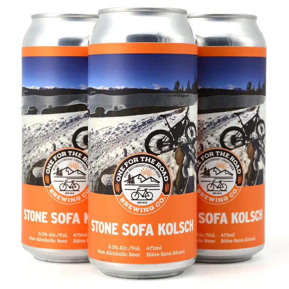 ONE FOR THE ROAD NON ALC STONE SOFA KOLSCH 473ML 4PK CAN @ MacTaggart [1036134]