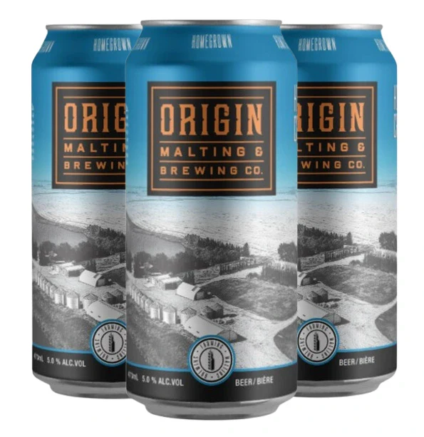 ORIGIN HOMEGROWN LAGER 473ML 4PK CAN @ Sage Hill [1057580]