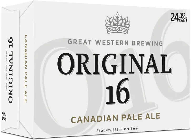 ORIGINAL 16 PALE ALE 355ML 24PK CAN @ Saskatoon [1060907]