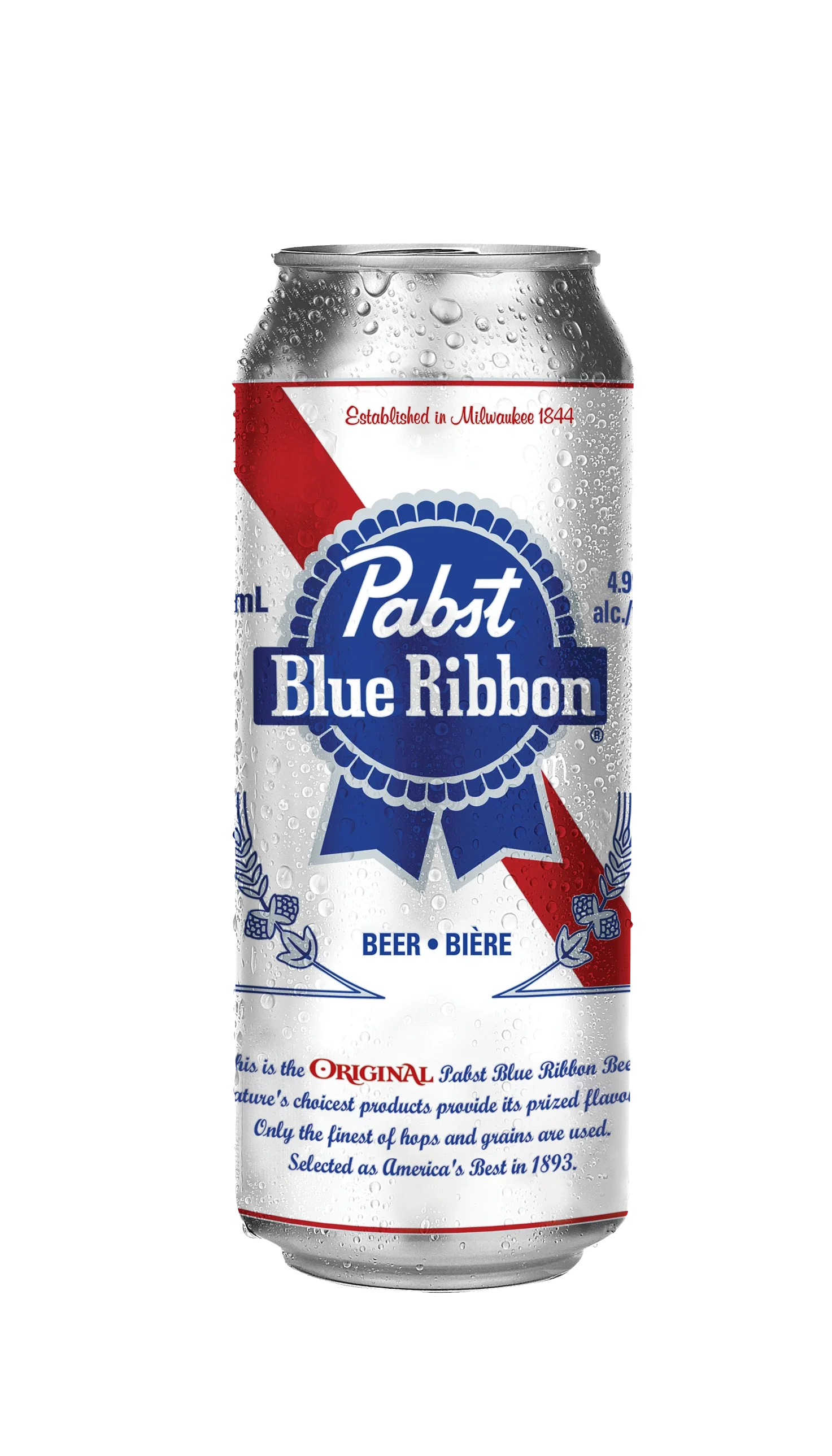 PABST BLUE RIBBON 710ML CAN @ MacTaggart [1005469]