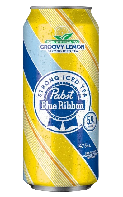 PABST BLUE RIBBON STRONG ICED TEA 473ML CAN @ MacTaggart [1051552]