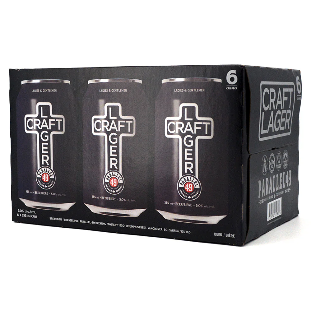 PARALLEL 49 CRAFT LAGER 355ML 6PK CAN @ MacTaggart [1017632]