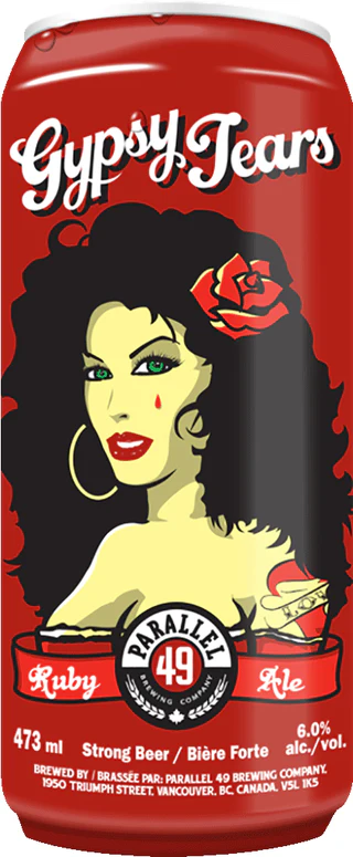 PARALLEL 49 GYPSY TEARS RUBY ALE 473ML CAN @ MacTaggart [1002746]