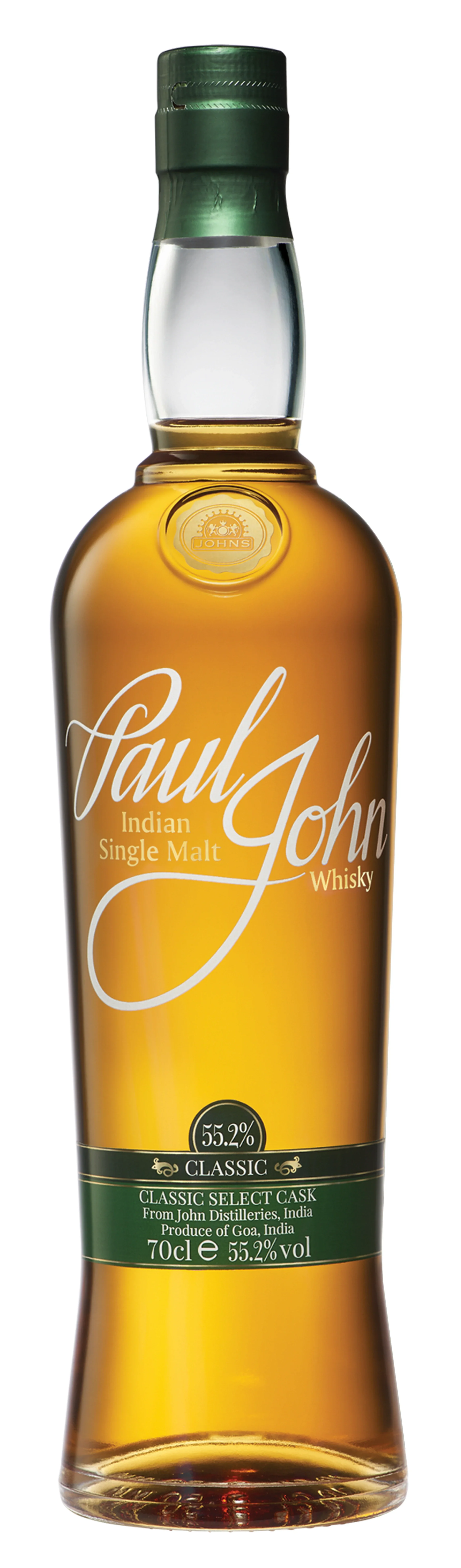 PAUL JOHN CLASSIC SELECT CASK INDIAN SINGLE MALT 750ML @ Saskatoon [1034466]
