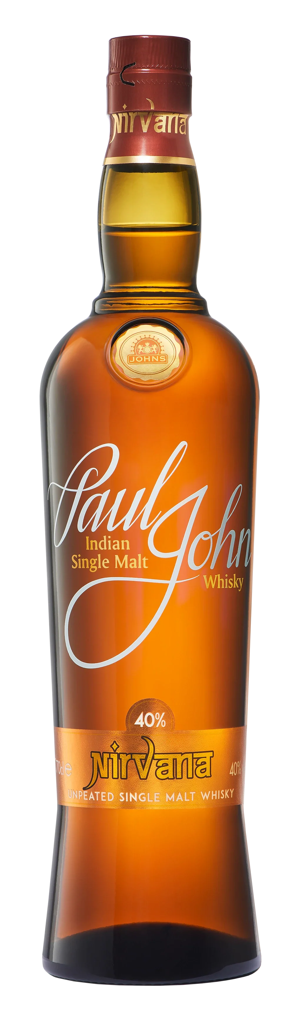 PAUL JOHN NIRVANA SINGLE MALT INDIAN WHISKY 750ML @ Saskatoon [1029605]