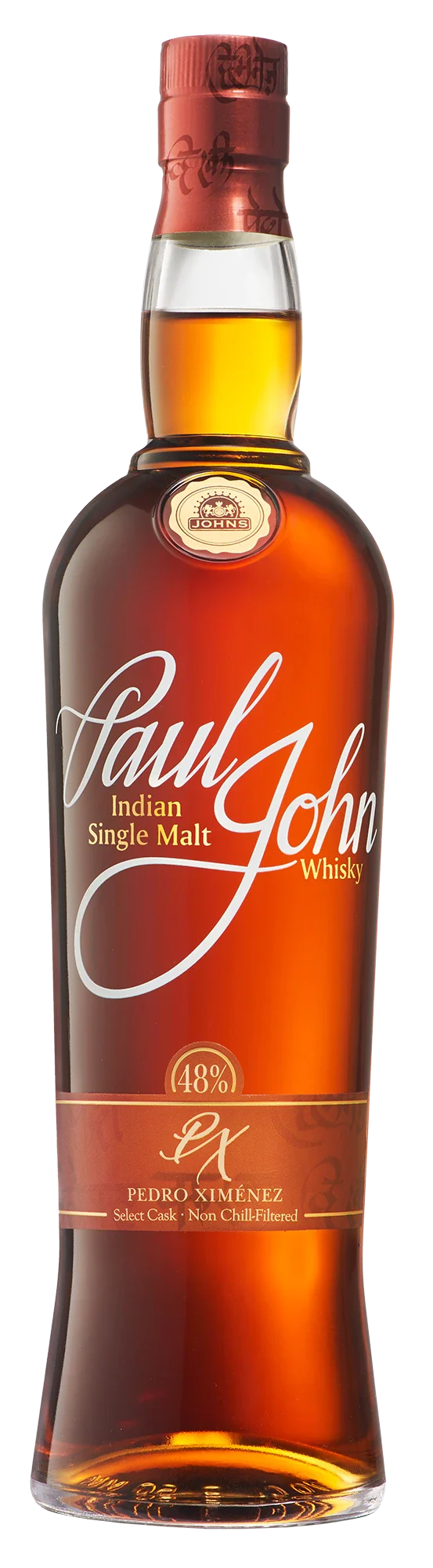 PAUL JOHN PEDRO XIMENEZ INDIAN SINGLE MALT WHISKY 750ML @ Saskatoon [1034470]