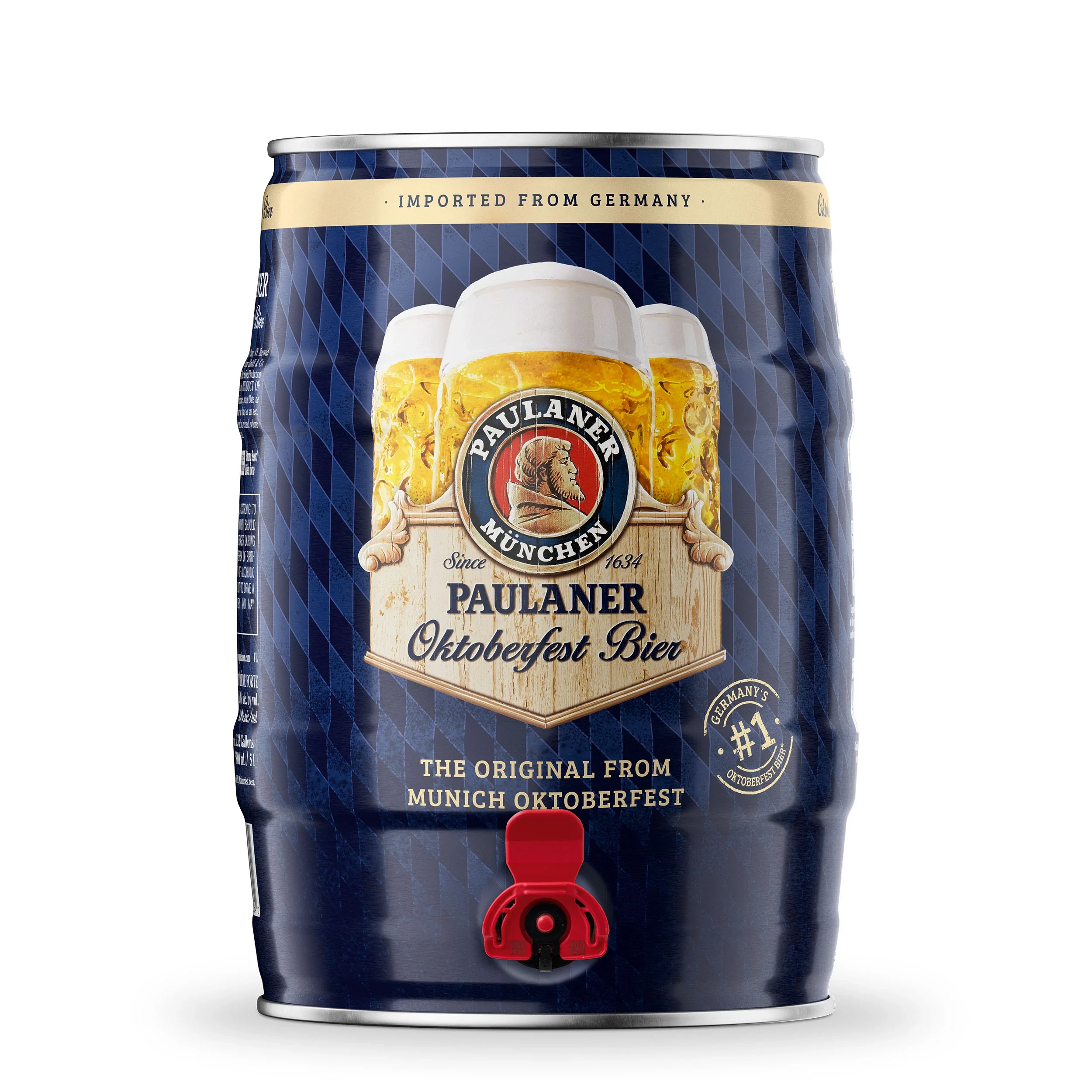 PAULANER OKTOBERFEST 5L KEG @ MacTaggart [1059185]