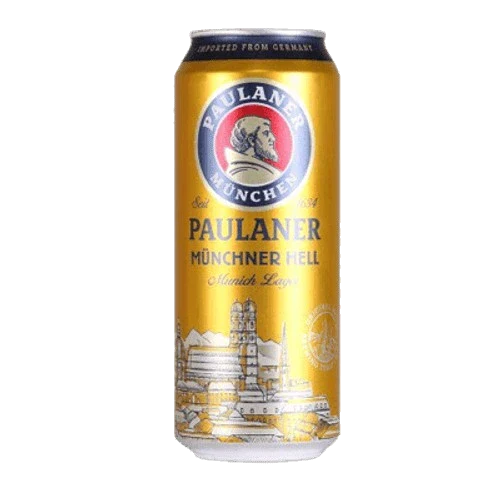 PAULANER ORIGINAL MUNCHNER HELL LAGER 500ML CAN @ MacTaggart [1015820]